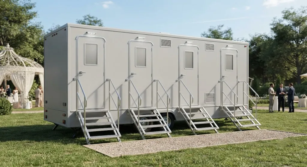 4 Stall Restroom Trailer in Abilene, TX