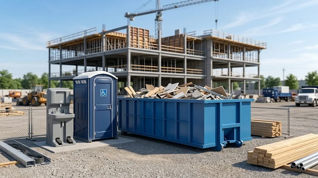 Construction Dumpster Rental in Abilene, TX
