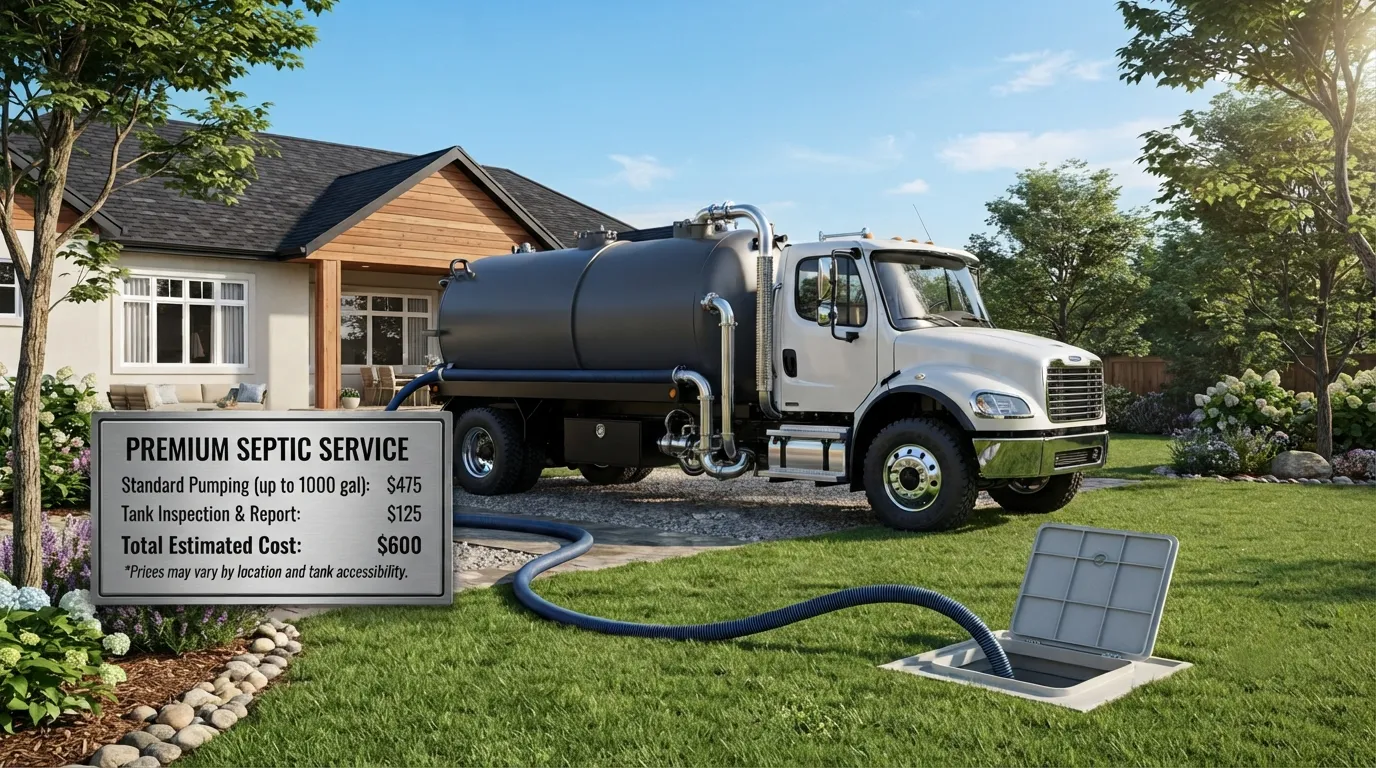 Septic Tank Pumping Cost in Abilene, TX